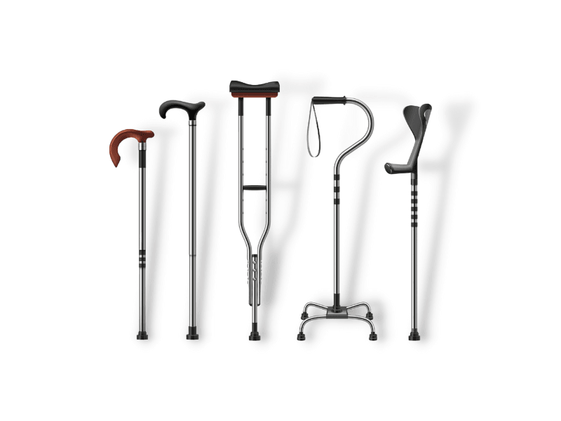 Canes & Crutches Provecta Medical Supply
